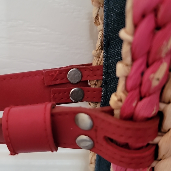 Americana Straw Pocketbook - Picture 7 of 15